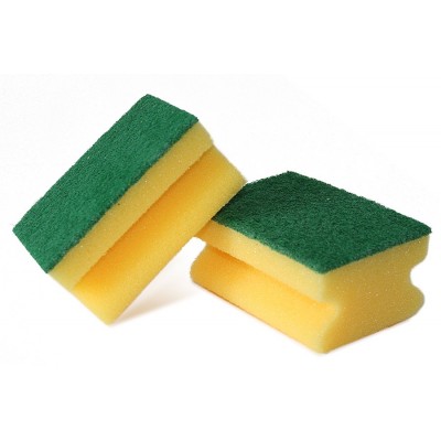 Profiled kitchen scourers