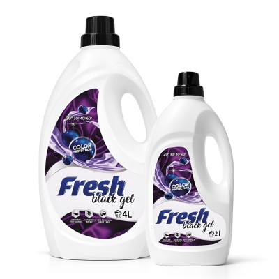 Frisches schwarzes Gel