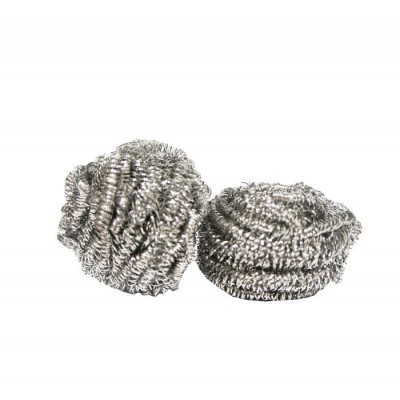 Metal scouring pad